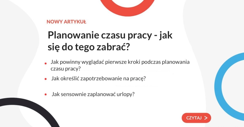 Planowanie Czasu Pracy - Jak Się Do Tego Zabrać? - Optymalny Grafik Pracy