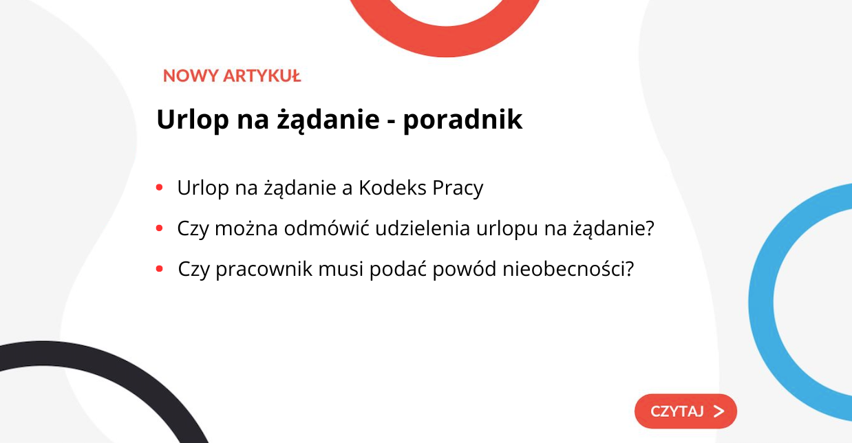 Urlop na żądanie - wszystkie ważne informacje