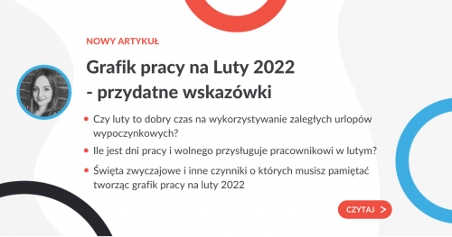 grafik pracy na luty 2022