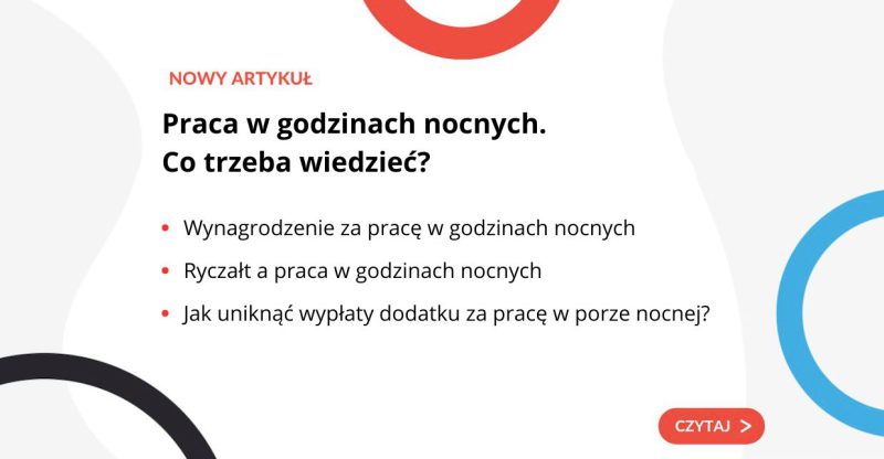 Praca W Godzinach Nocnych 2019 Praca w godzinach nocnych. Co trzeba wiedzieć? - Optymalny Grafik Pracy