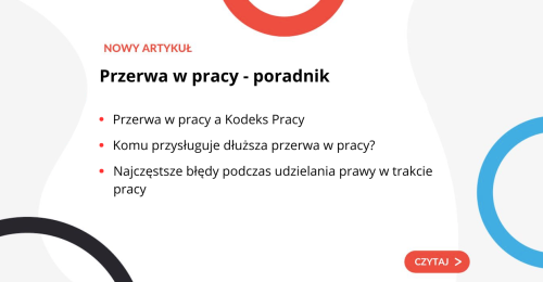 GO - Przerwa w pracy - grafika do artykułu.